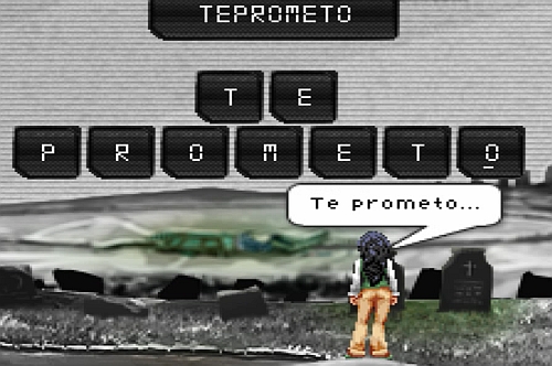 Use the keyboard to enter the Key Phrase, which is TE PROMETO - Vault- Anna, Ed, Ray, Bennet - p. 2 - Walkthrough - Resonance - Game Guide and Walkthrough