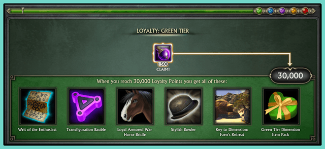 Loyalty Rewards - Free To Play - what changes have been made? - RIFT - A beginners guide - Game Guide and Walkthrough
