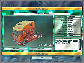 Take a look at truck's parameters first, when buying a new vehicle. - List of Trucks - RignRoll - Game Guide and Walkthrough