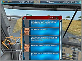 The mysterious John Doe calls after some time of driving around - Storyline solution - Part 2 - RignRoll - Game Guide and Walkthrough