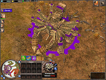 Your biggest concern in this mission is Scavenger Boss, a powerful mechanical spider with gigantic amount of HP - Vernazza, Monte Laguna - Vinci - Rise of Nations: Rise of Legends - Game Guide and Walkthrough