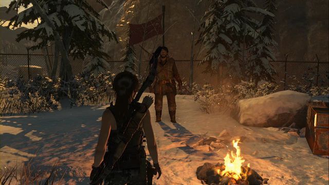 You find the mission-giver in the Logging Camp. - How to obtain the lockpick? - Rise of the Tomb Raider - Game Guide and Walkthrough