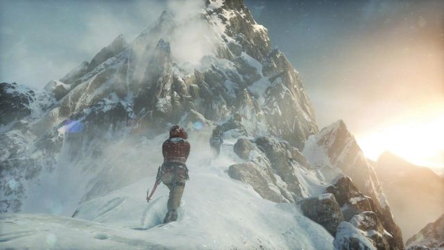The game starts in high mountains, near the camp from which Lara and Jonah will go searching for the lost city - Siberia - Climb on the mountain top - Walkthrough - Rise of the Tomb Raider - Game Guide and Walkthrough