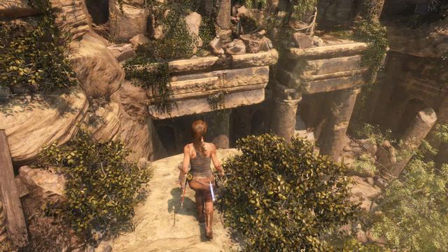 Perform few more jumps towards the entrance to the main part of the temple - Syria - Find the entrance to the Prophets Tomb - Walkthrough - Rise of the Tomb Raider - Game Guide and Walkthrough