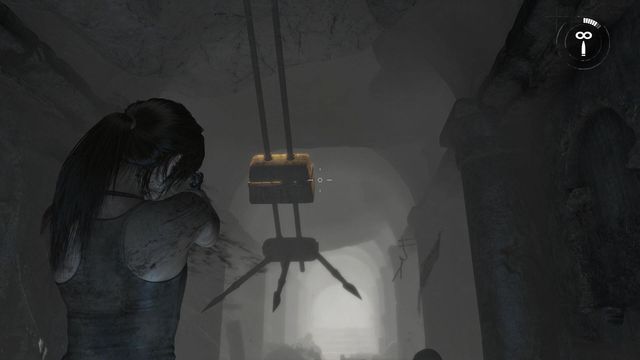 A moment later, Laras life will be endangered once more - Syria - Search the tombs corridors - Walkthrough - Rise of the Tomb Raider - Game Guide and Walkthrough