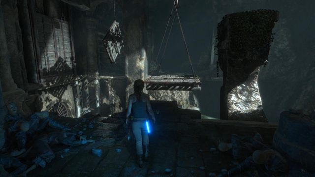 Another environmental riddle is the last in this location - Syria - Climb to the top of the main chamber of the tomb - Walkthrough - Rise of the Tomb Raider - Game Guide and Walkthrough