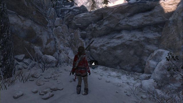 Close to the camp, at the end of the side-road - Challenges and chests - Siberian Wilderness - Rise of the Tomb Raider - Game Guide and Walkthrough