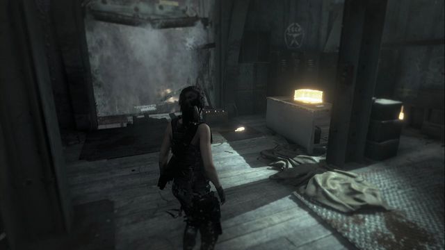 In the lower part of the tomb Red Mines, in front of the flooded entrance, where you need to throw a Molotov to the other side - Relics - Soviet Installation - Rise of the Tomb Raider - Game Guide and Walkthrough