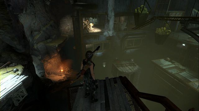 After you reach the main part of the Red Mines right after you enter, still before you reach the camp, you can jump over from the platform onto another to your left - Documents - Soviet Installation - Rise of the Tomb Raider - Game Guide and Walkthrough