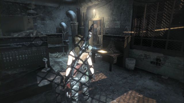 Right before you enter the room where you need to remove live wires from water - Documents - Soviet Installation - Rise of the Tomb Raider - Game Guide and Walkthrough