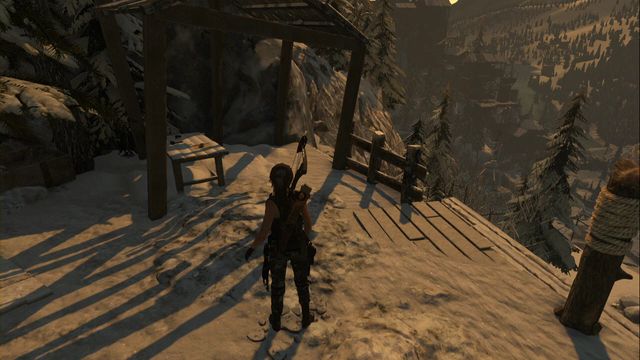 Under the wooden roofing, right above the Communications Tower camp - Documents - Soviet Installation - Rise of the Tomb Raider - Game Guide and Walkthrough