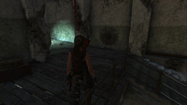 Right after you climb the stairs into the building, past the small yard on the first floor - Murals - Soviet Installation - Rise of the Tomb Raider - Game Guide and Walkthrough