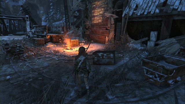You find it in the main camp in Copper Mill Camp, you need to open it to push the story forward - Chests and crypt treasures - Soviet Installation - Rise of the Tomb Raider - Game Guide and Walkthrough