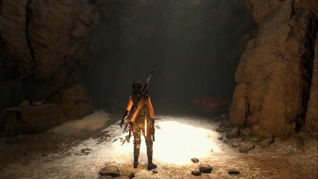 In the cave - Chests and crypt treasures - Soviet Installation - Rise of the Tomb Raider - Game Guide and Walkthrough