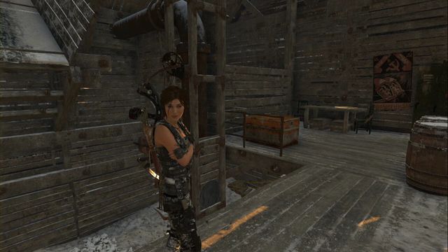 In the upper part of the room - Chests and crypt treasures - Soviet Installation - Rise of the Tomb Raider - Game Guide and Walkthrough