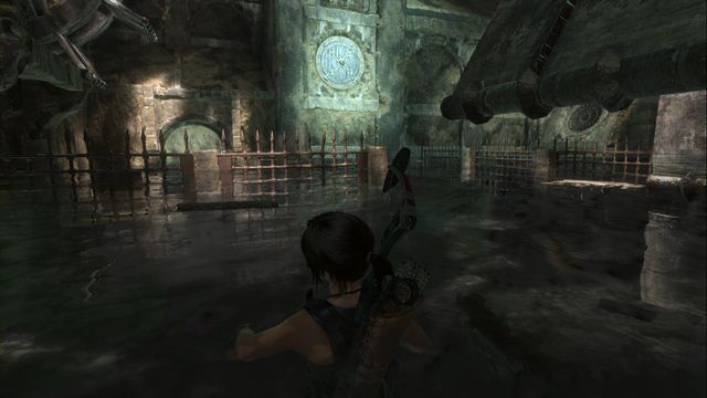 Destroy the obstacle in the room, on the left of the main chamber. - Tomb 2 - Ancient Cistern - Soviet Installation - Rise of the Tomb Raider - Game Guide and Walkthrough
