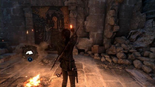 You cannot miss it - Relics, murals and chests - Abandoned Mine - Rise of the Tomb Raider - Game Guide and Walkthrough