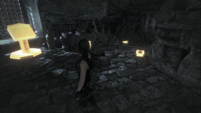 In tomb Catacombs of Sacred Waters, in the same chamber as the book - Relics - Geothermal Valley - Rise of the Tomb Raider - Game Guide and Walkthrough