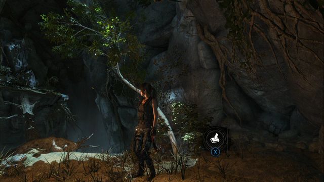 While crossing the cave to tomb Pit of Judgment - Survival caches - Geothermal Valley - Rise of the Tomb Raider - Game Guide and Walkthrough