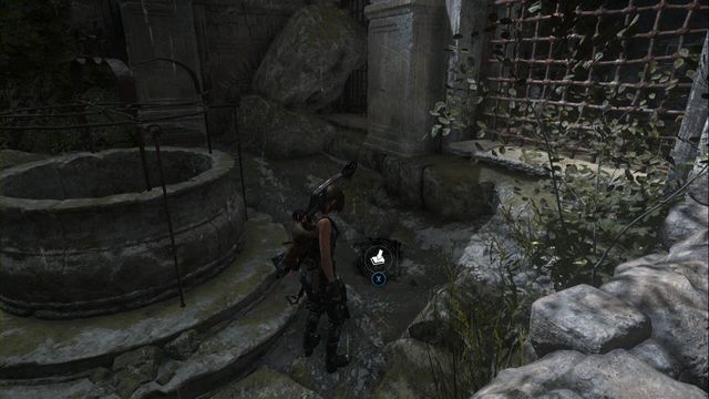 In tomb House of the Afflicted, still before you enter the camp - Survival caches - Geothermal Valley - Rise of the Tomb Raider - Game Guide and Walkthrough