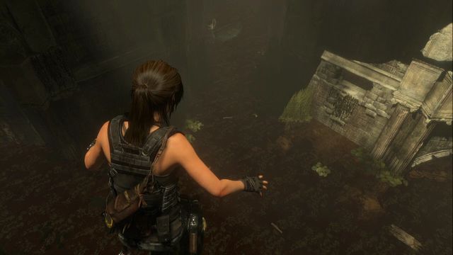 Jump down and swim up to the boat. - Tomb 1 - Baths of Kitezh - Geothermal Valley - Rise of the Tomb Raider - Game Guide and Walkthrough