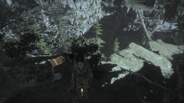 Among bushes on the ledge, which you climb onto for the first time, using the rope you got from Sofia - Documents - The Acropolis - Rise of the Tomb Raider - Game Guide and Walkthrough