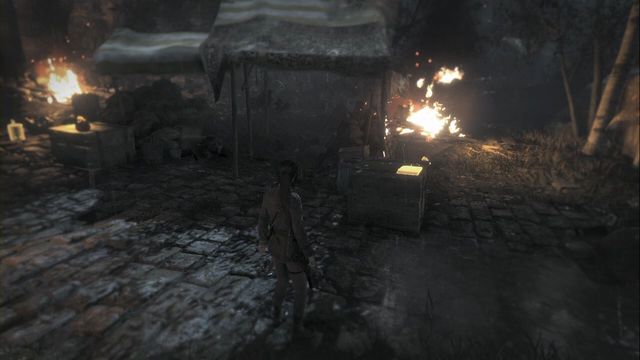 It is in the box, in the central spot of the same location as Remnants Bazaar, when you visit the location for the second time - Documents - The Acropolis - Rise of the Tomb Raider - Game Guide and Walkthrough