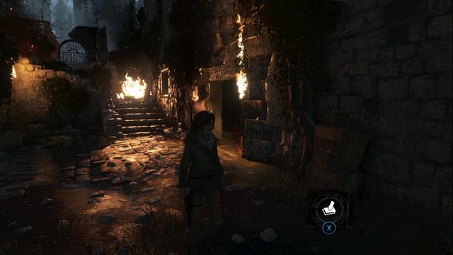 The chest is closest to the monolith and the camp - Chests and murals - The Acropolis - Rise of the Tomb Raider - Game Guide and Walkthrough