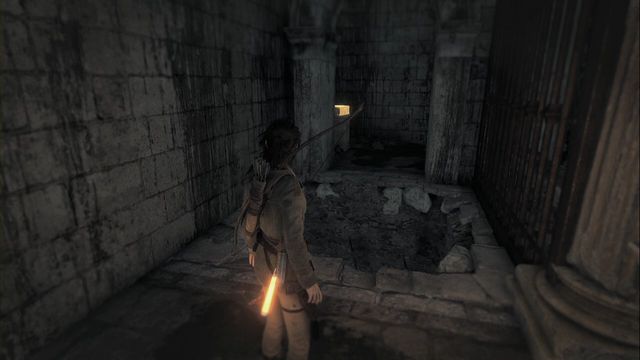From camp Greek fires storage walk over into a smaller chamber (Northwards), Where there is a statue - Relics and murals - Flooded Archives - Rise of the Tomb Raider - Game Guide and Walkthrough