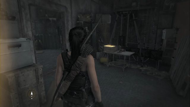 A bit after you collect the previous document, in the next room of the weather station, in front of the stairs up - Documents - Research Base - Rise of the Tomb Raider - Game Guide and Walkthrough