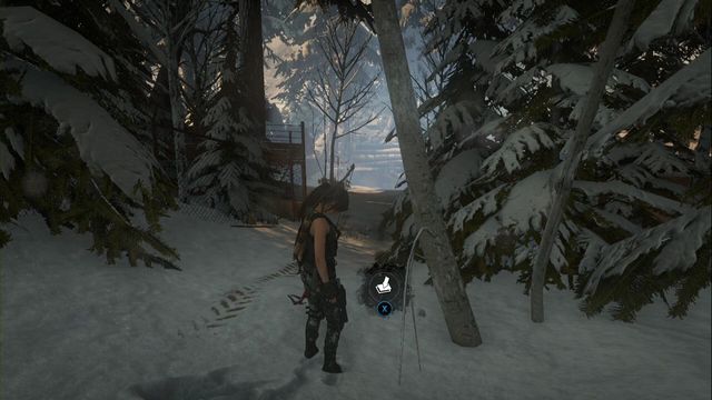 A it past the tree, which is opened the next time you are here (it is also possible to reach it from the direction of the other side of the forest) - Survival Caches - Research Base - Rise of the Tomb Raider - Game Guide and Walkthrough