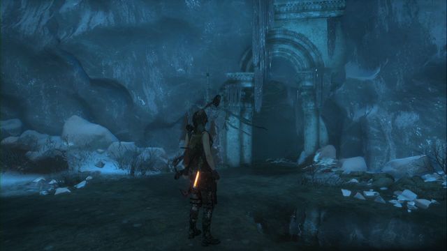The chamber leading up to the tomb. - Tomb - Chamber of Exorcism - Lost City - Rise of the Tomb Raider - Game Guide and Walkthrough