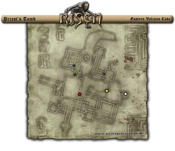 Afterwards go to the corridor on the right (red dot) - Chapter 4 - Risen Island Quests - Part 2 - Chapter 4 - Risen - Game Guide and Walkthrough