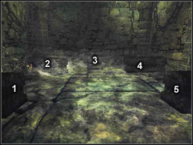 This way you have opened the door on the right (next to the stone pillar) - Chapter 4 - Risen Island Quests - Part 4 - Chapter 4 - Risen - Game Guide and Walkthrough