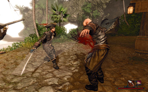 Another interesting combo, which requires some investing, is a trio: Parry, Riposte, Powerful Riposte - Blades - Battle System - Risen 2: Dark Waters - Game Guide and Walkthrough