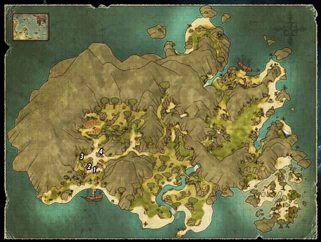 Quest giver: Pedro [#1] - A Map of Tacarigua - Tacarigua - Quests - Risen 2: Dark Waters - Game Guide and Walkthrough