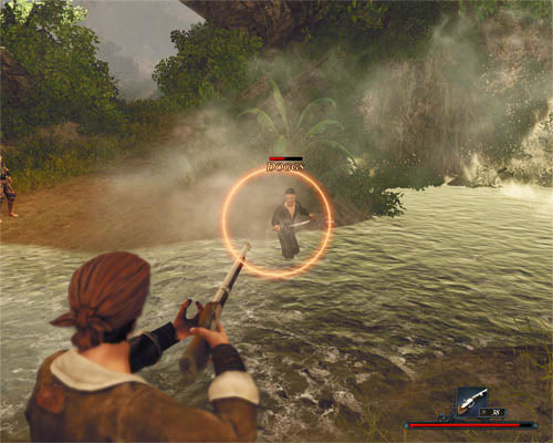 Using guns in this type of fights is fully allowed. - Fight Doggs - Tacarigua - Quests - Risen 2: Dark Waters - Game Guide and Walkthrough