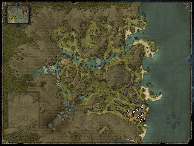 The Sword Coast - Steelbeards Artifact - The Sword Coast - Quests - Risen 2: Dark Waters - Game Guide and Walkthrough