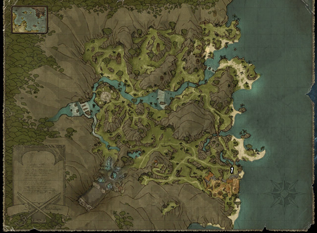 The Sword Coast - Steelbeards Artifact - The Sword Coast - Quests - Risen 2: Dark Waters - Game Guide and Walkthrough