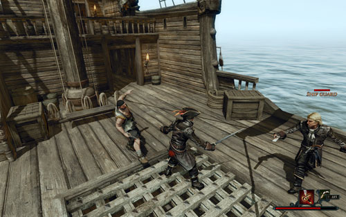There's no way around a little quarrel with pirates. - Steelbeards Artifact - The Sword Coast - Quests - Risen 2: Dark Waters - Game Guide and Walkthrough