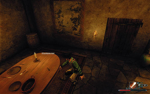 The hairbrush is in the room on the left side of the building. - The Puppet - The Sword Coast - Quests - Risen 2: Dark Waters - Game Guide and Walkthrough
