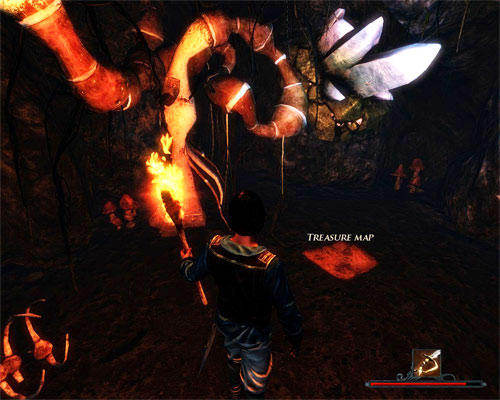 In the cavern, you can find a treasure map... - The Treasure in the Valley of the Jaguar - The Sword Coast - Quests - Risen 2: Dark Waters - Game Guide and Walkthrough