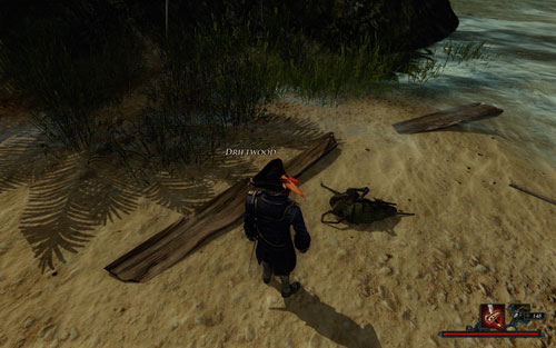 Driftwood is easy to miss. - Build a Raft - The Isle of Thieves - Quests - Risen 2: Dark Waters - Game Guide and Walkthrough