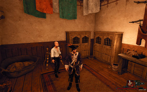 And here is you becoming a spy. Again. - Errand Boy - Caldera II - Quests - Risen 2: Dark Waters - Game Guide and Walkthrough