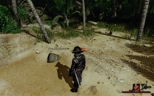 Take it easy - this barrel won't explode. - Storage Barrels Found - Maracai Bay - Quests - Risen 2: Dark Waters - Game Guide and Walkthrough
