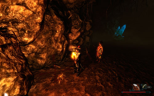 The symbol's been marked in such a way so that finding it would not be easy. - The Treasure in the Panther Cave - Maracai Bay - Quests - Risen 2: Dark Waters - Game Guide and Walkthrough