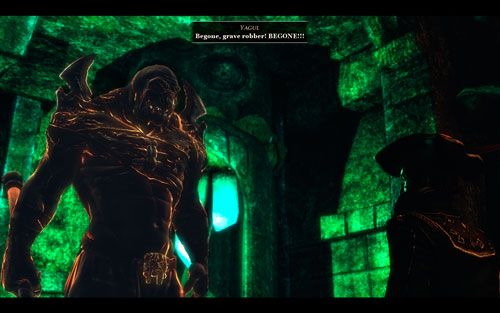 A mighty guard watches over the artifact. - Maracai Bay - Legendary Items - Risen 2: Dark Waters - Game Guide and Walkthrough
