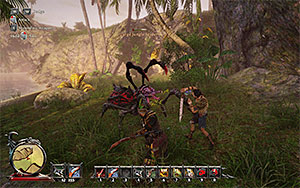 Large Jungle Spider - Bestiary - Risen 3: Titan Lords - Game Guide and Walkthrough