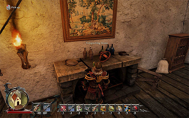 An example teleporting stone - Teleporter maps - Risen 3: Titan Lords - Game Guide and Walkthrough