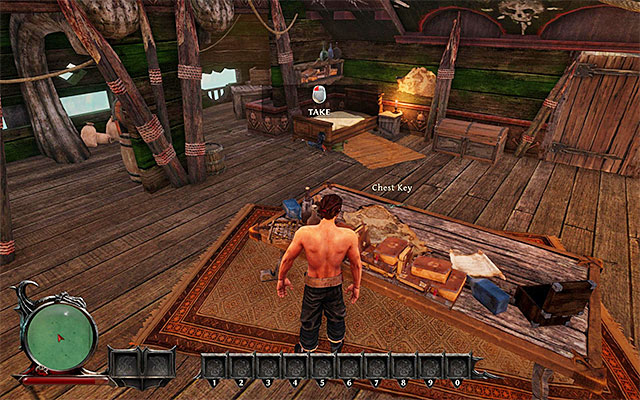 You will need a key to open the chest. - Ready for the Island - Main quests - Crab Coast - Risen 3: Titan Lords - Game Guide and Walkthrough